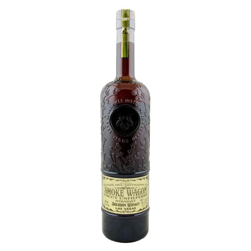 Smoke Wagon Uncut Unfiltered Bourbon Whiskey 750ml