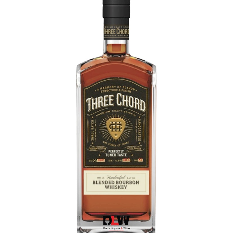 Three Chord Blended Bourbon Whiskey 750ml
