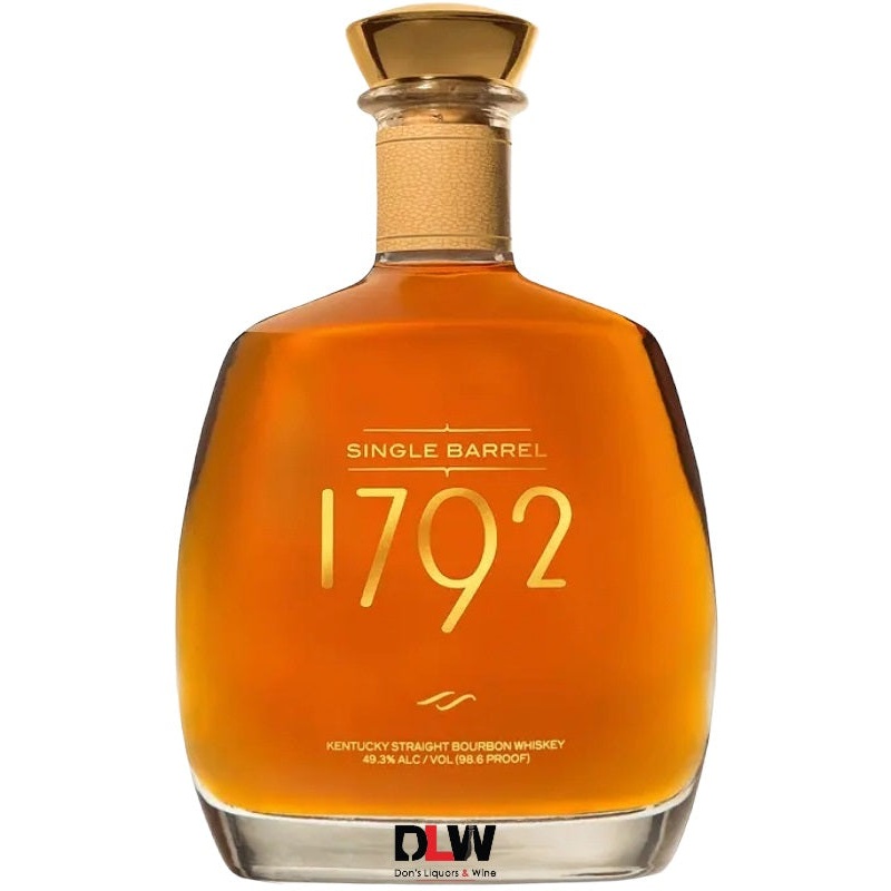 1792 Single Barrel Kentucky Straight Bourbon Whiskey 750ml