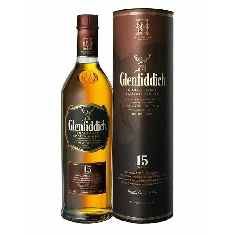 Glenfiddich 15 Year Old Scotch 750ml