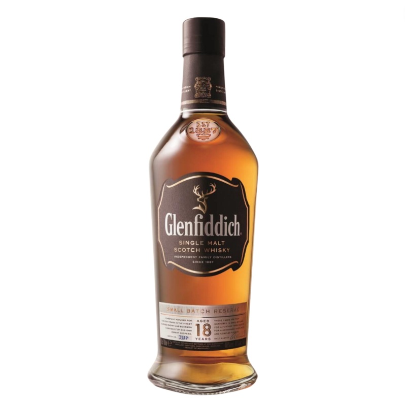 Glenfiddich 18 Year Old Scotch Whiskey 750ml