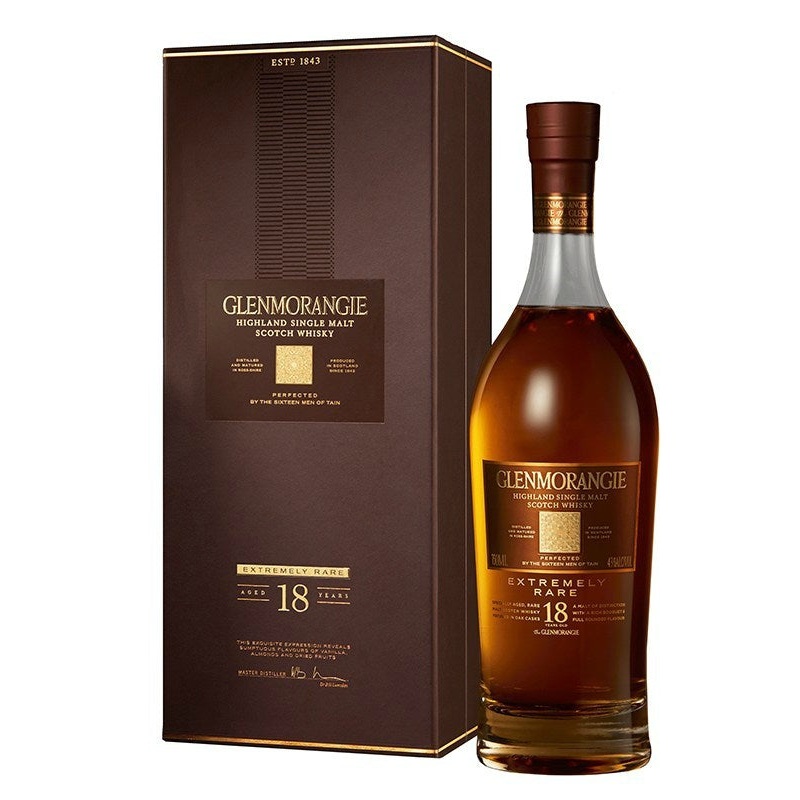 Glenmorangie 18 Year Old Scotch Whisky 750ml