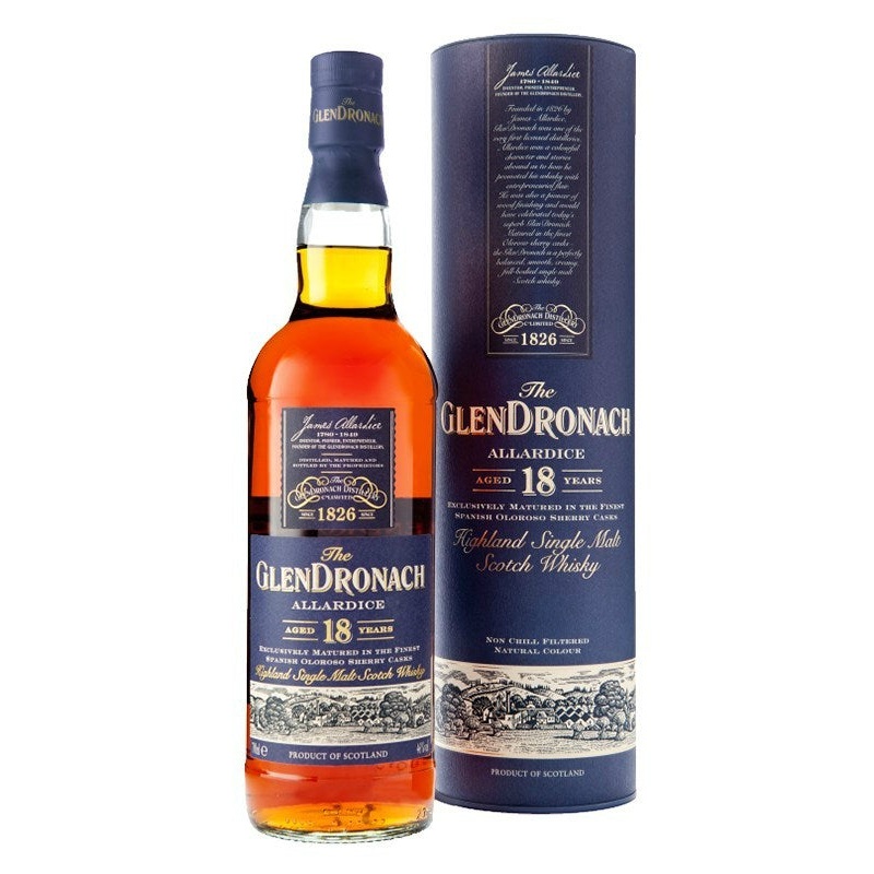 The GlenDronach Allardice 18 Year Old Scotch Whisky 750ml