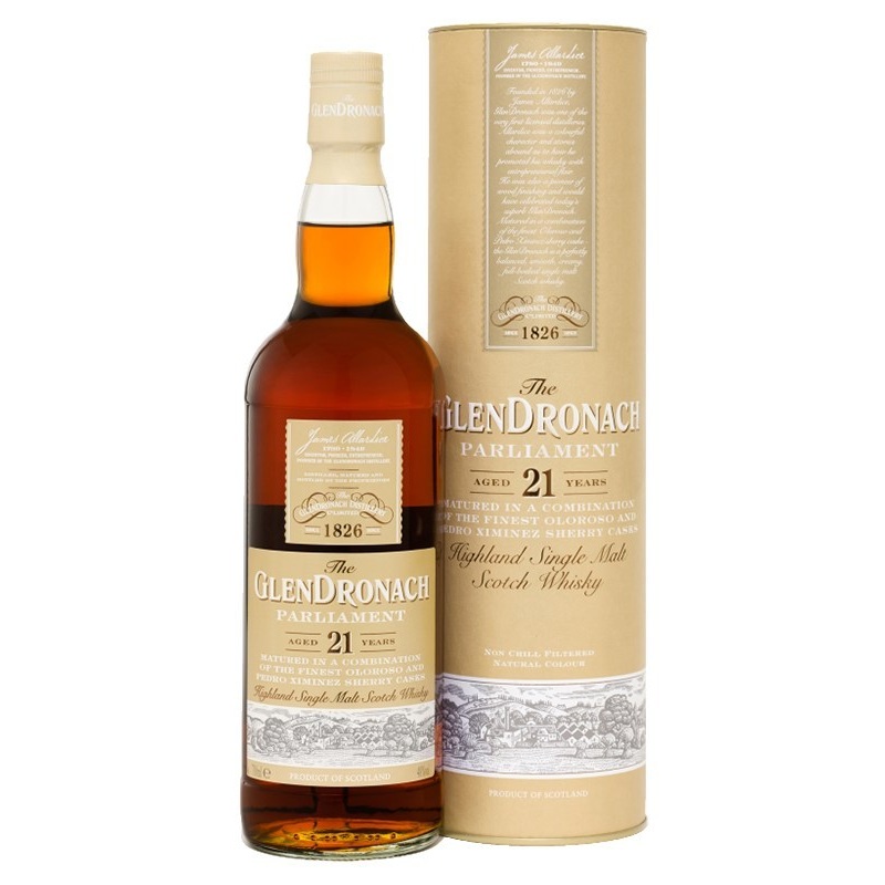 The GlenDronach Parliament 21 Year Old Scotch Whisky 750ml