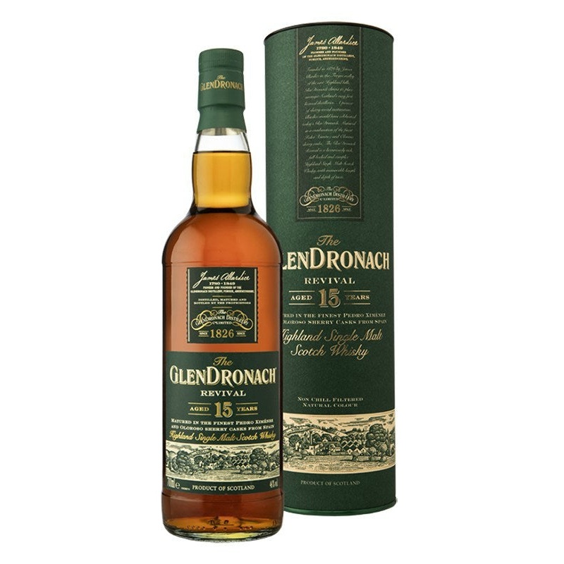 The GlenDronach Revival 15 Year Old Scotch Whisky 750ml