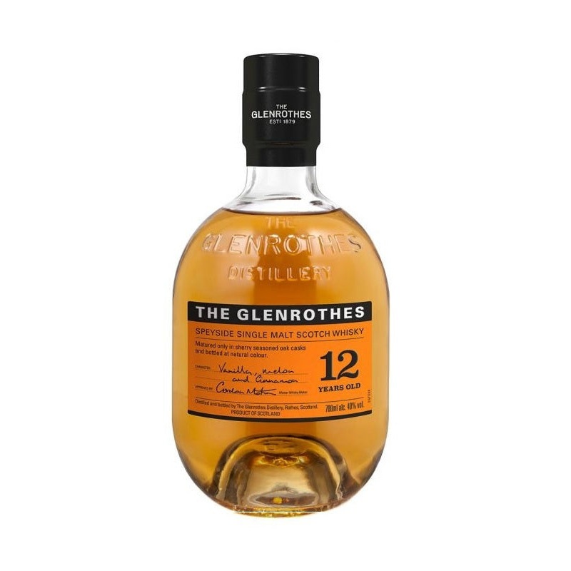 The Glenrothes 12 Year Old Single Malt Scotch Whisky 750ml