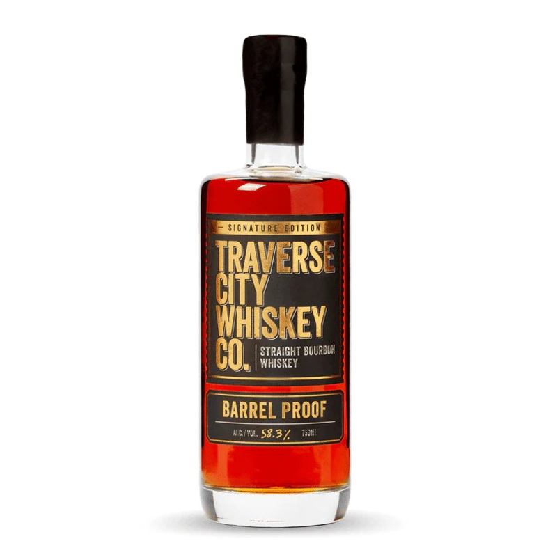 Traverse City Whiskey Co. Barrel Proof Straight Bourbon Whiskey 750ml