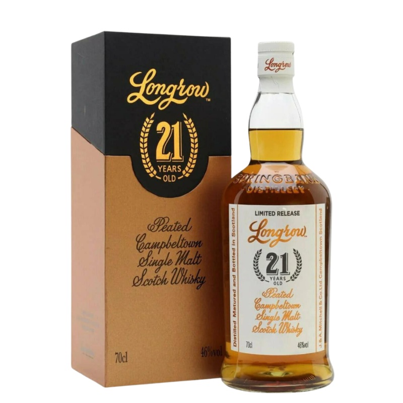 Longrow 21 Limited Release Springbank Distillery Single Malt Whisky 700ml