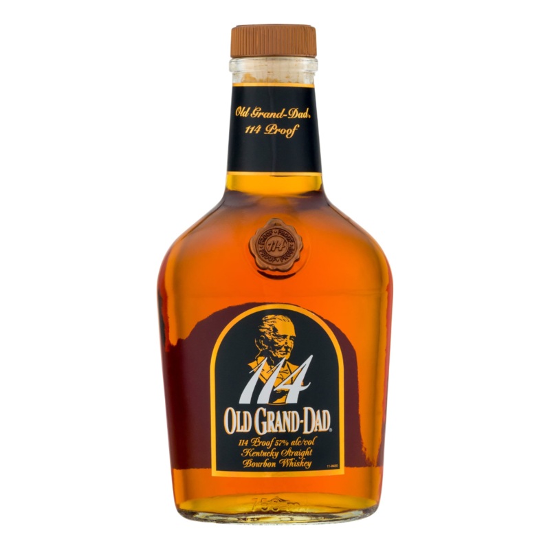 Old Grand Dad 114 Proof Kentucky Straight Bourbon Whiskey 750ml
