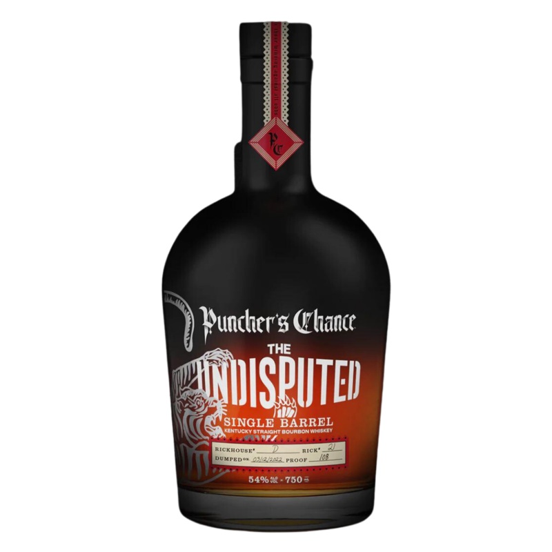 Puncher’s Chance Bourbon: The UNDISPUTED Single Barrel Whiskey 750ml