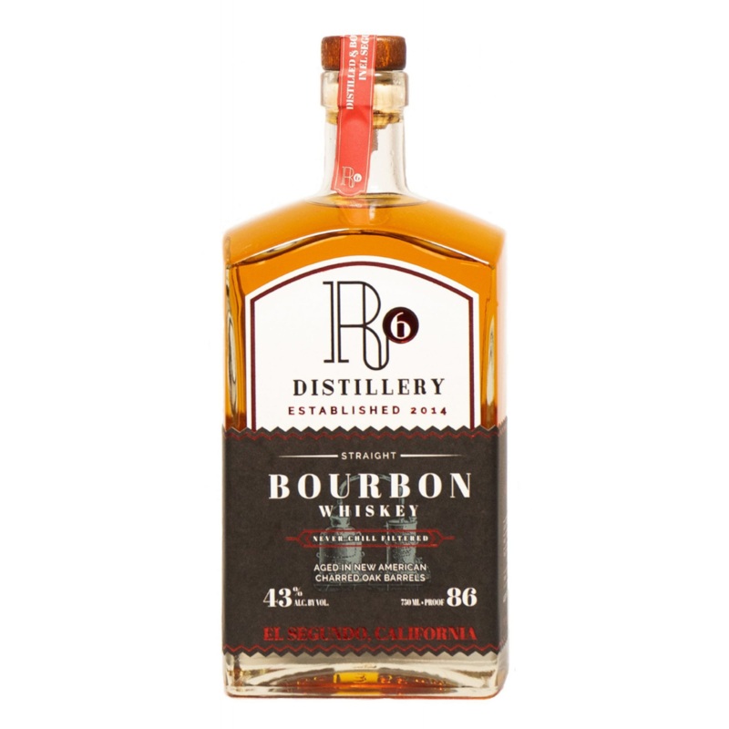 R6 Distillery Straight Bourbon Whiskey 86 750ml