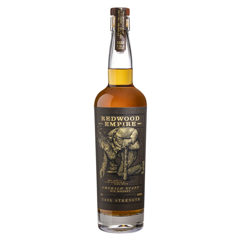Redwood Empire Cask Strength Emerald Giant Whiskey 750ml