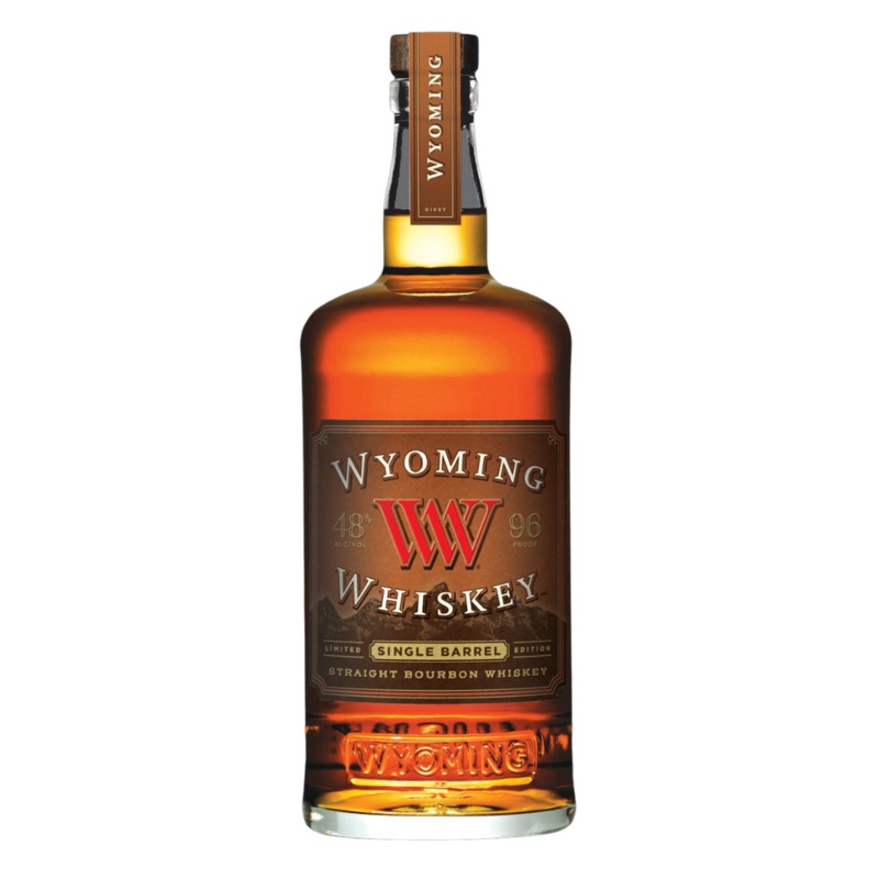 Wyoming Single Barrel Straight Bourbon Whiskey 750ml