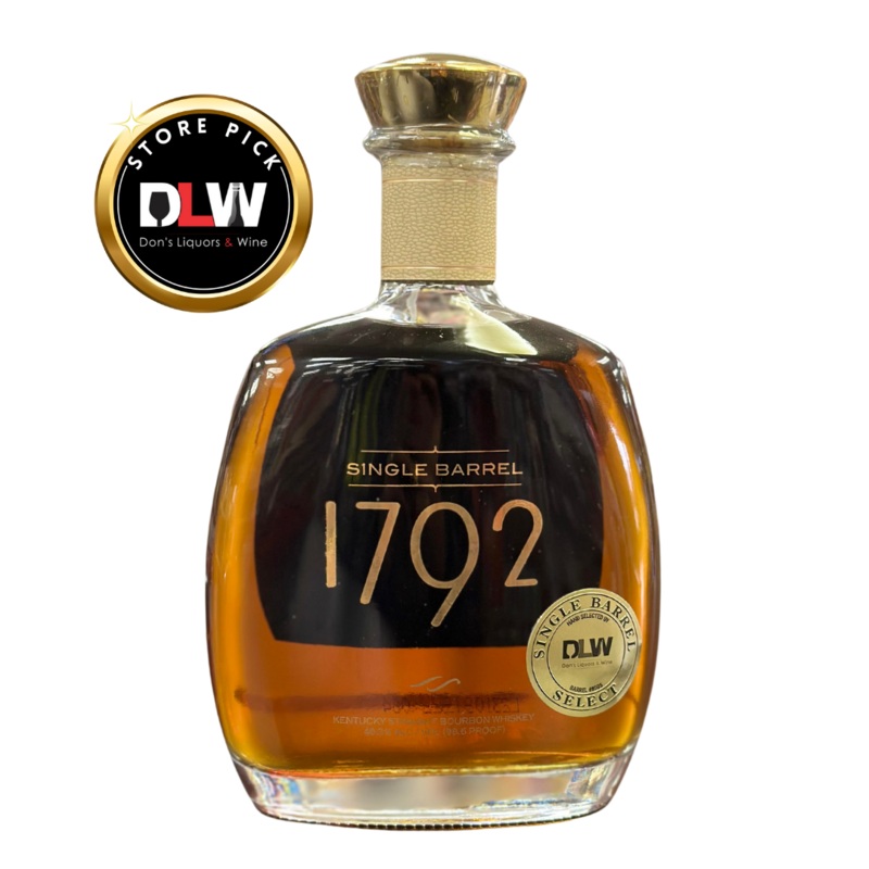 1792 Single Barrel DLW Store Pick Bourbon 750ml
