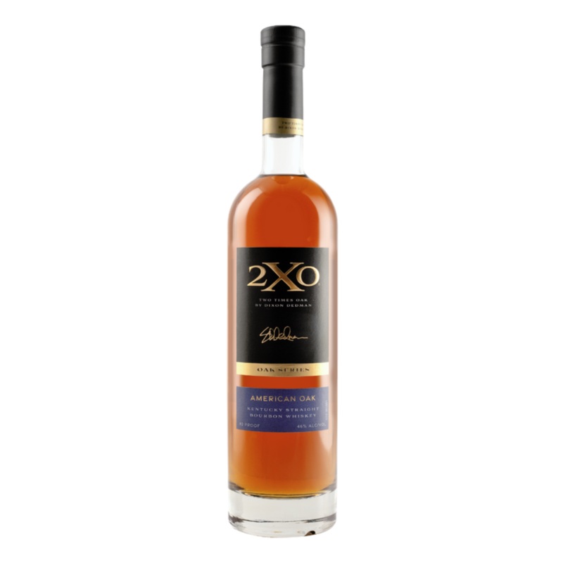 2XO Two Times Oak American Oak Bourbon Whiskey 750ml