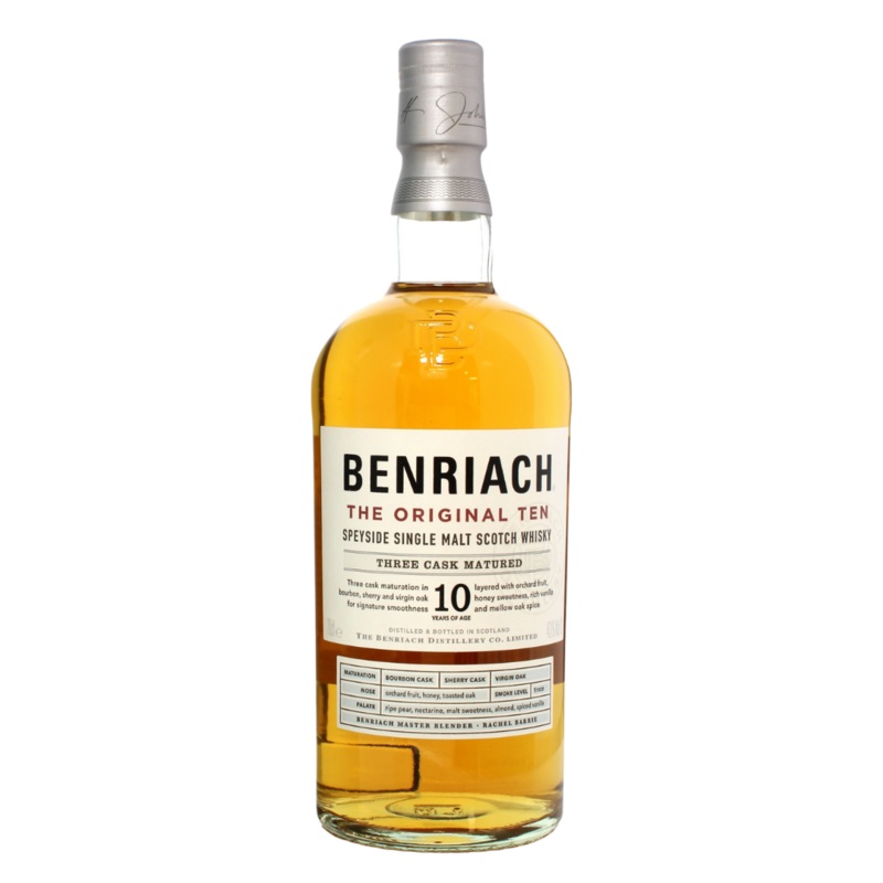 Benriach The Original 10 Speyside Single Malt Scotch Whisky 750ml