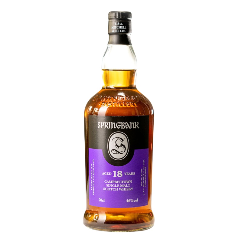 Springbank 18 Year Campbeltown Single Malt Scotch Whisky 700ml