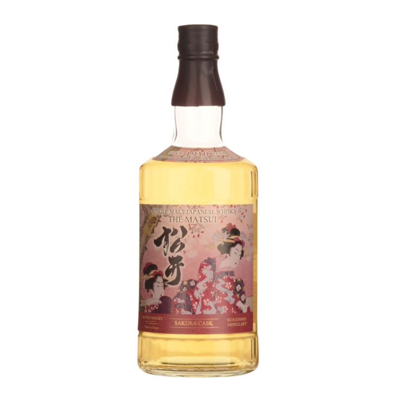The Matsui Sakura Cask Single Malt Whisky 750ml