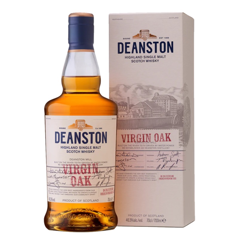 Deanston Virgin Oak Single Malt Scotch Whisky 750ml 750ml