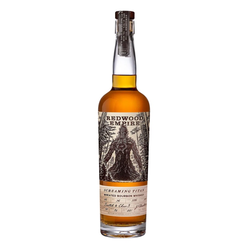 Redwood Empire Screaming Titan Wheated Bourbon Whiskey 750ml 750ml