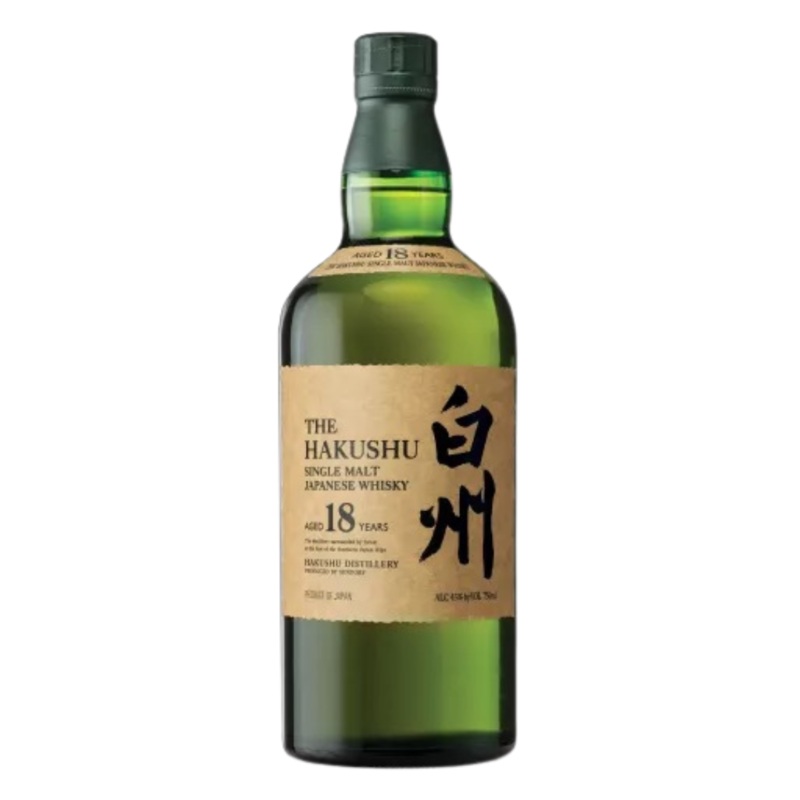 The Hakushu 18 Year Japanese Whisky 750ml