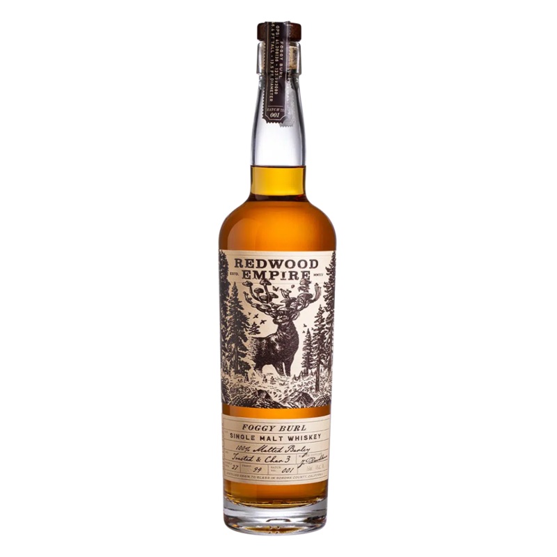 Redwood Empire Foggy Burl High Single Malt Whiskey 750ml 750ml
