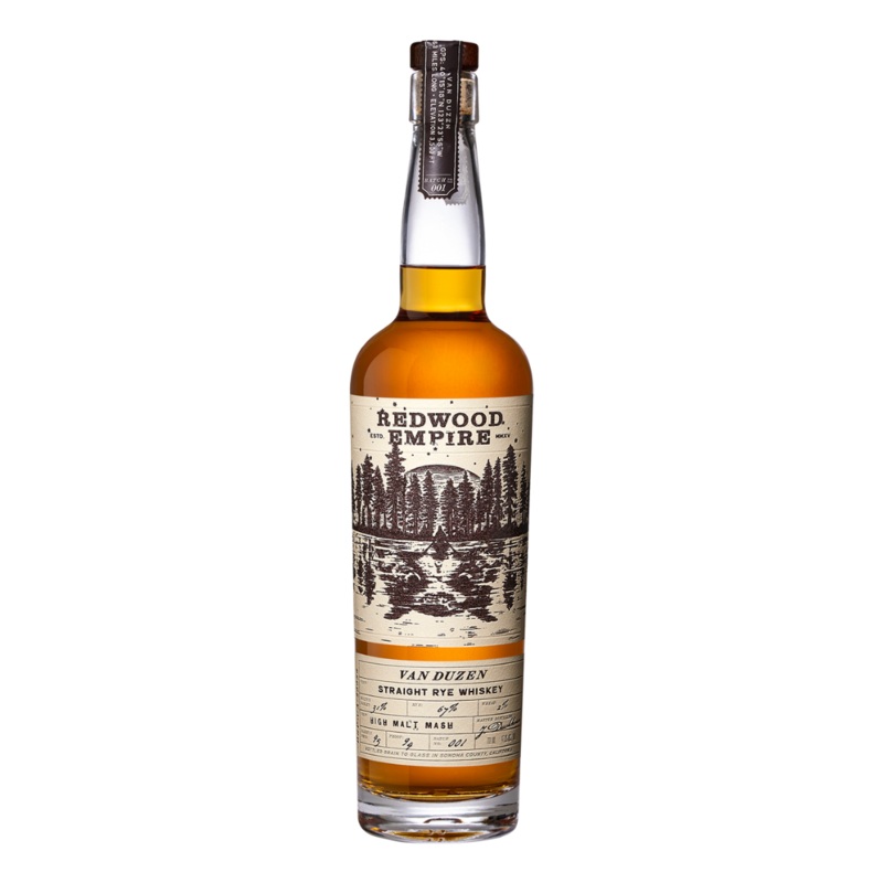 Redwood Empire Van Duzen Rye Whiskey 750ml 750ml