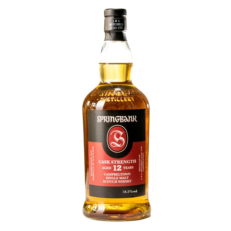 Springbank Cask Strength 12 Year Single Malt Scotch Whisky 56.2 Proof 700ml 700ml