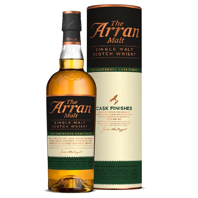 Arran Malt Sauternes Cask Single Malt Whisky 750ml 750ml