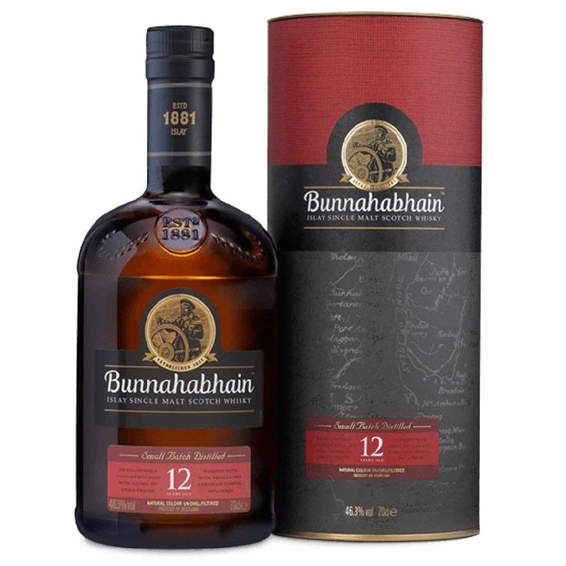 Bunnahabhain 12 Year Old Scotch Whisky 750ml