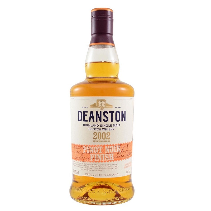 Deanston 17 year Pinot Noir Finish Scotch Whisky 750ml