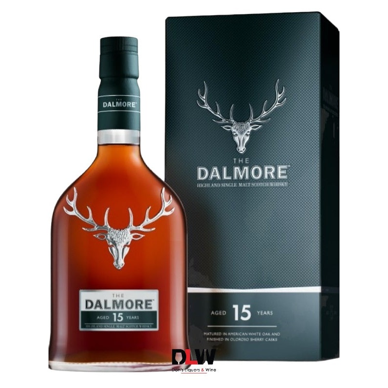 The Dalmore 15 Year Old Single Malt Scotch Whisky 750ml