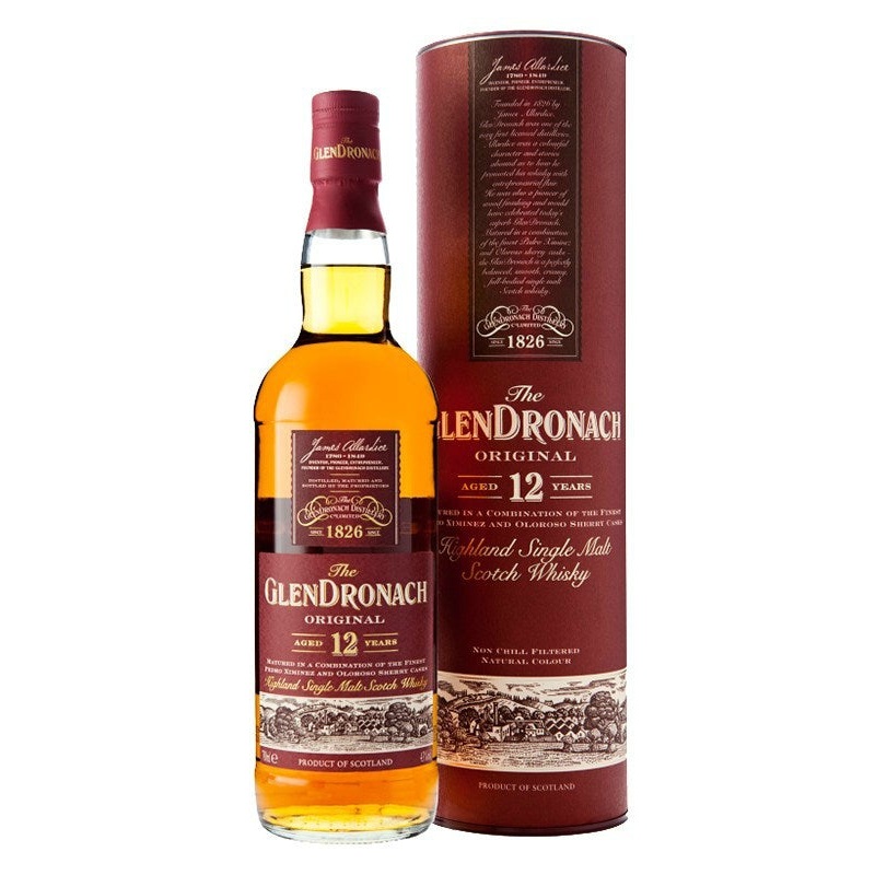 The GlenDronach Original 12 Year Old Scotch Whisky 750ml