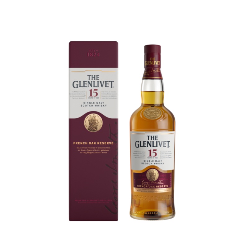 The Glenlivet 15 Year Single Malt Scotch 750ml