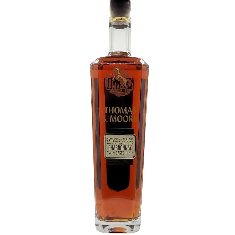 Thomas S. Moore Chardonnay Casks Finish Bourbon Whiskey 750ml