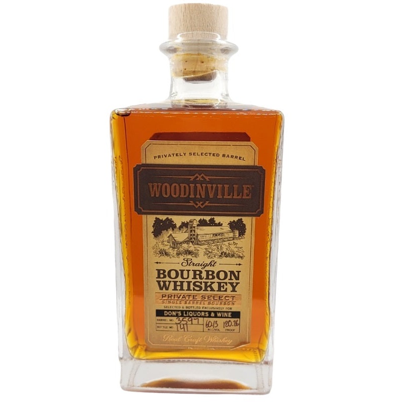 Woodinville Don’s Liquors & Wine Single Barrel Bourbon 750ml