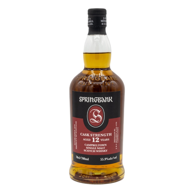 Springbank Cask Strength 12 Year Single Malt Scotch Whisky 2025 Release 700ml 700ml