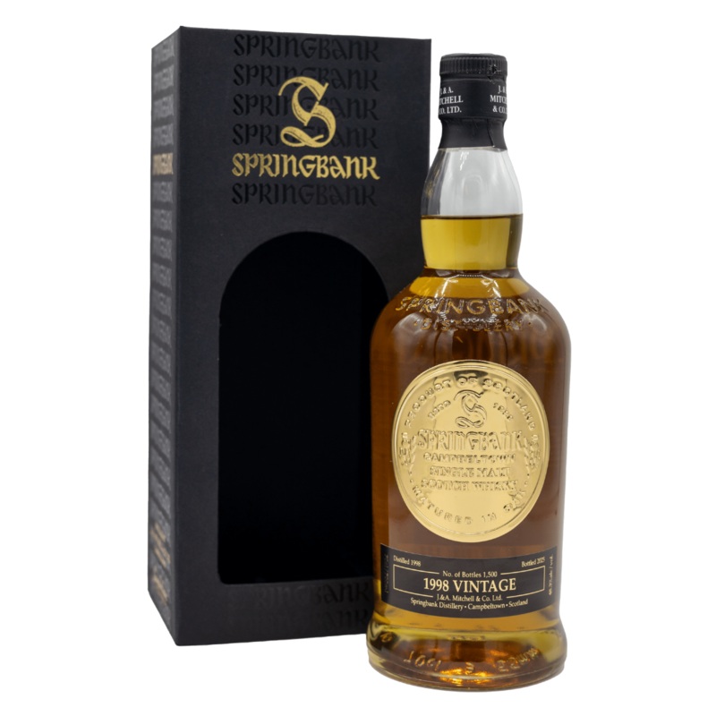 Springbank Vintage 1998 Single Malt Scotch Whisky 700ml 700ml