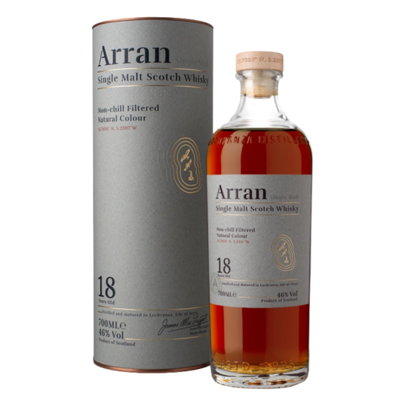 The Arran 18 Year Single Malt Scotch Whisky 700ml 700ml