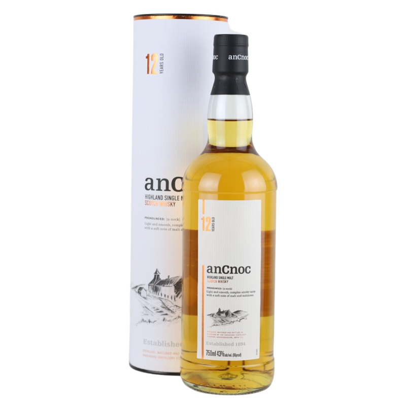 AnCnoc 12 Year Single Malt Scotch Whisky