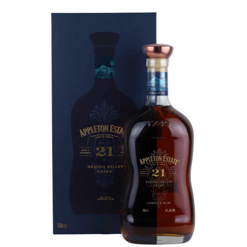 Appleton 21 Year Nassau Valley Casks Jamaican Rum