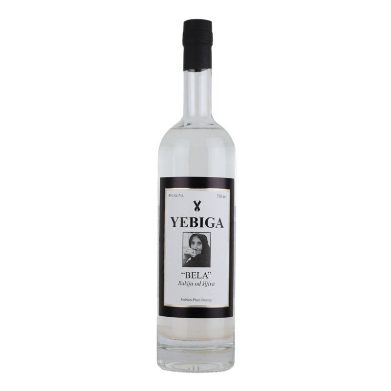 Yebiga “Bela” Rakija od Sljiva Serbian Plum Brandy