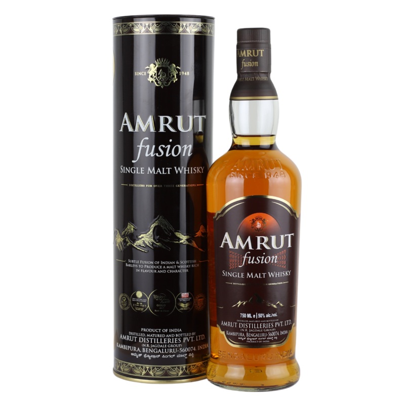 Amrut Fusion Lightly Peated Indian Whisky