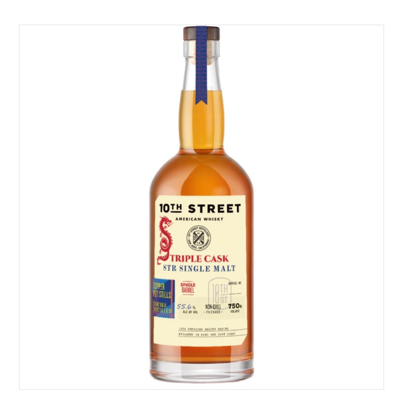 10th Street Malt Whiskey Str Triple Cask Single Malt 111.2