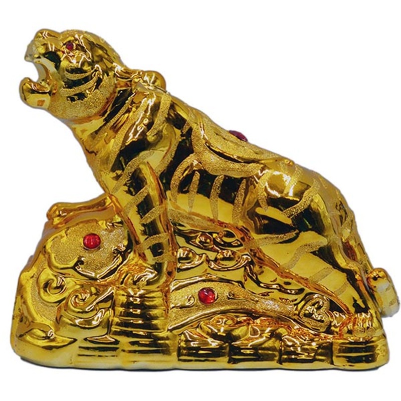 Zodiak Tiger Ceramic Bottle Bourbon Whiskey 1.75l