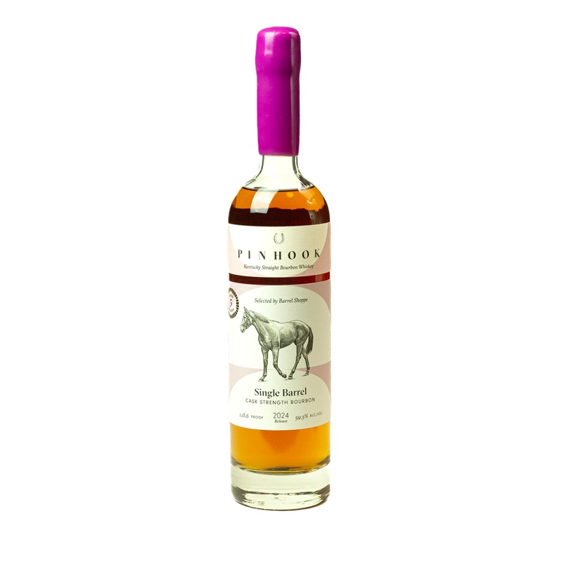 Pinhook Single Barrel Bourbon Cask Strength 5 Year Shoppe Exclusive
