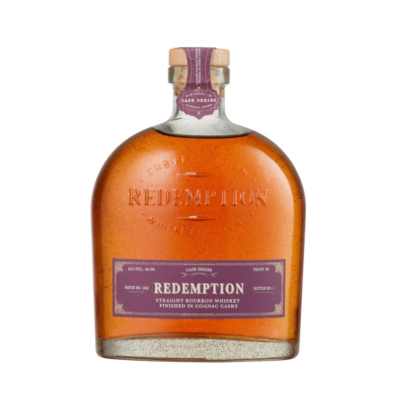 Redemption Cognac Cask Finished Straight Bourbon Whiskey