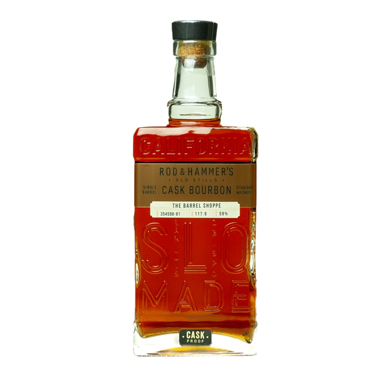 Rod & Hammer’s Single Barrel Cask Proof Bourbon Shoppe Exclusive